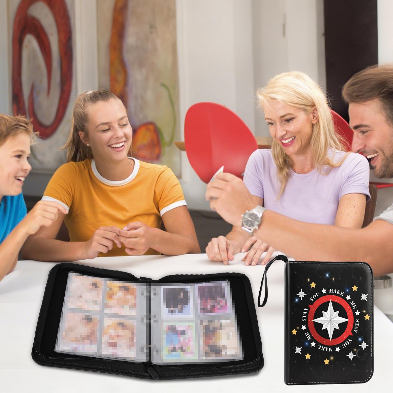 KKUHTY SKZ merch card binder ideal gift for Stay fans and collectors