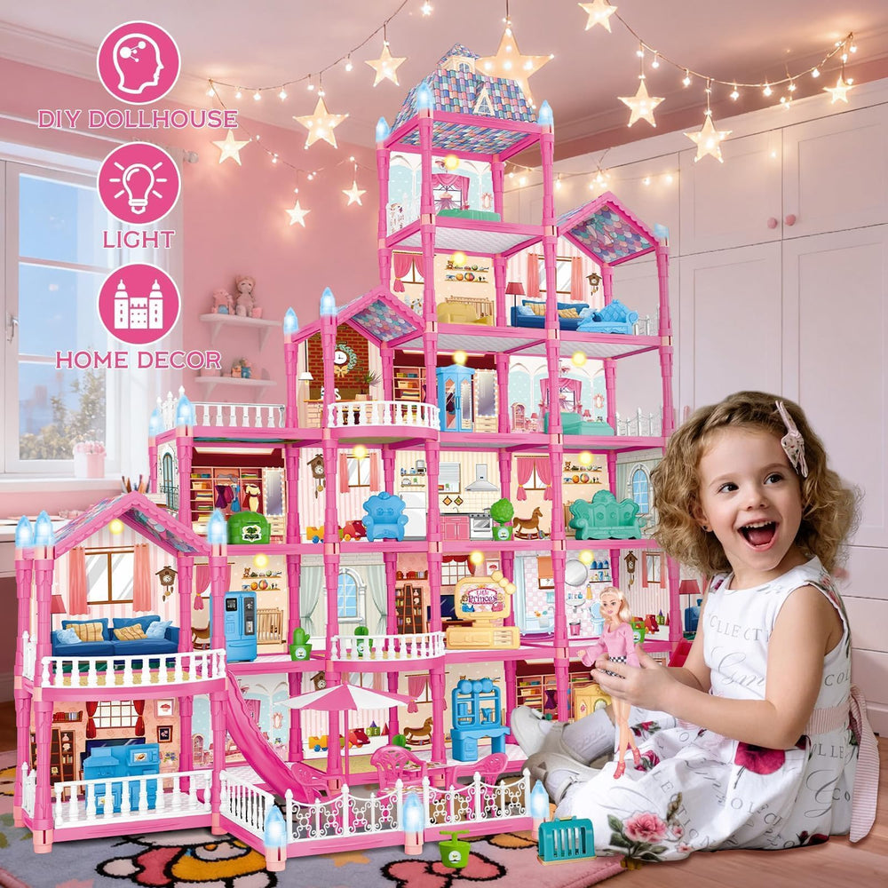 KLADNDER doll house LED ceiling lights for cozy after-dark storytelling