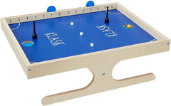 KLASK two-player match captures quick rounds and friendly rivalry.