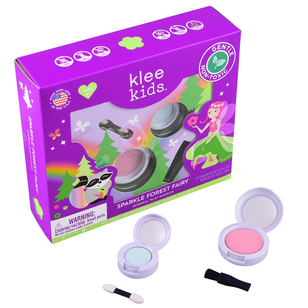 Klee Naturals Forest Sky eye shadow with subtle color for pretend play.