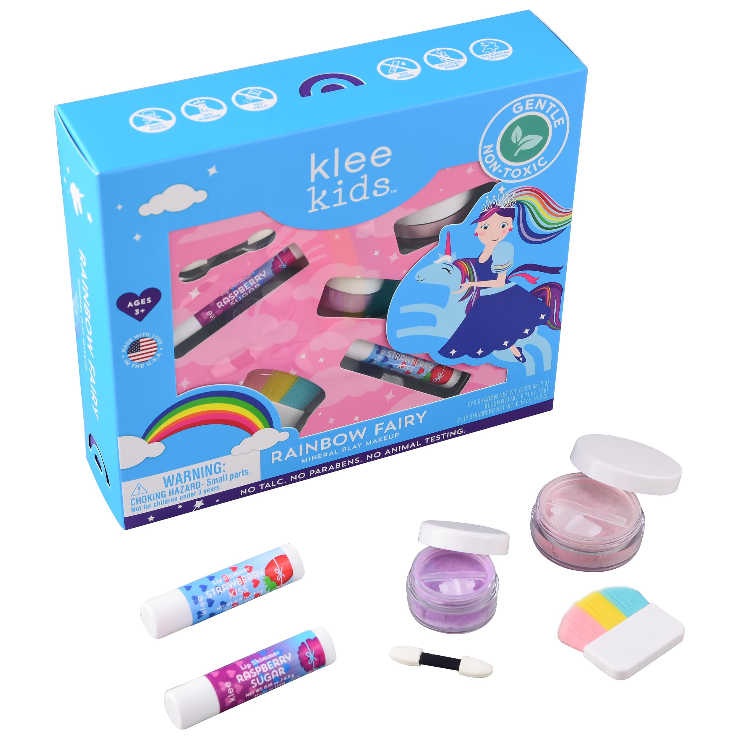 Klee Naturals Luna Star Sunshine Sparkles blush adds soft color