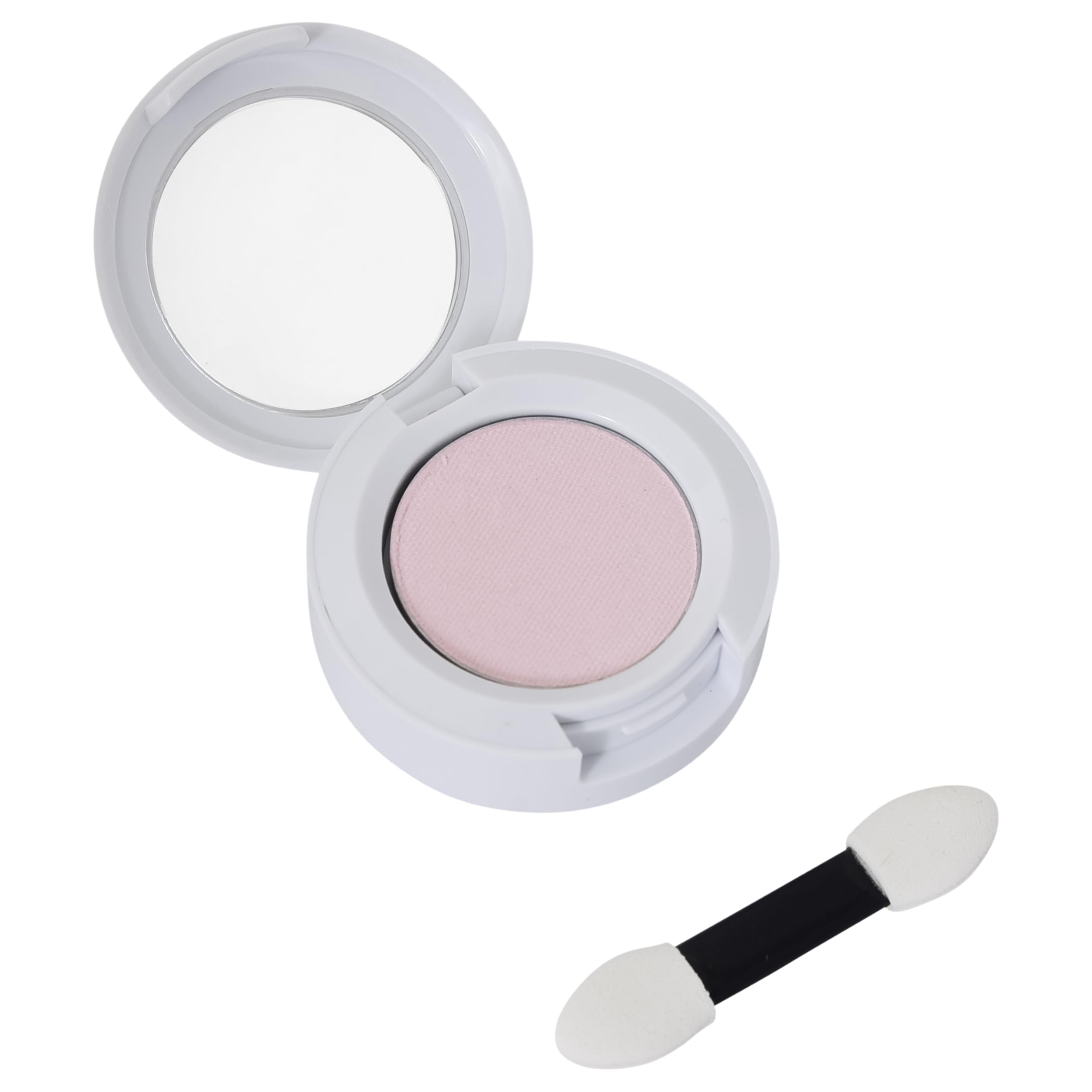Rainbow blush brush helps kids apply makeup evenly.