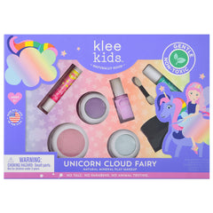 Klee Naturals kit front packaging showing playful unicorn design and components