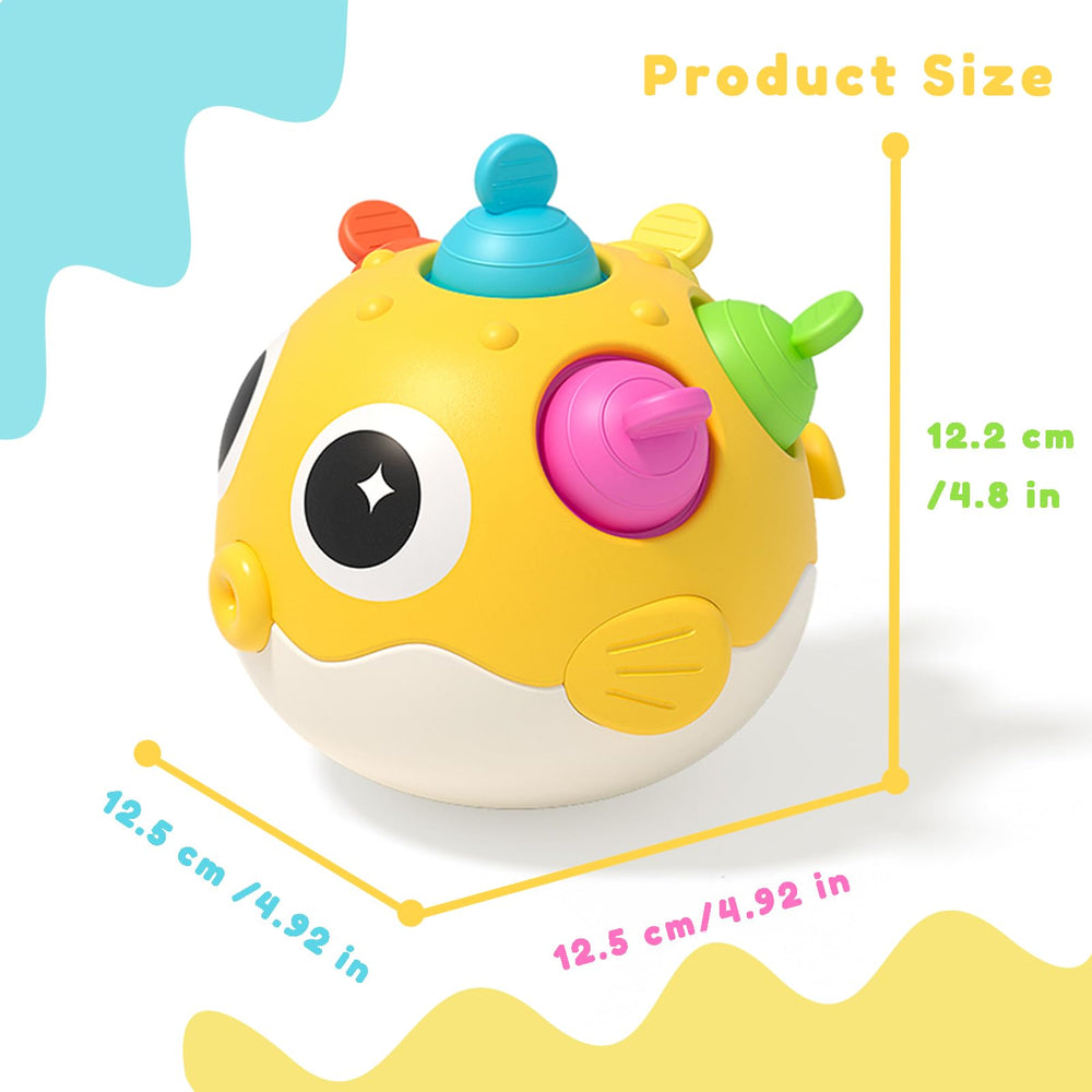 Kleikyerel 0-12 months toy set supports safe exploration for growing infants.
