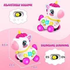 Kleikyerel ABC and 123 nursery rhymes with engaging lights