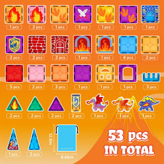 Kleikyerel Dragon Tiles gift idea for ages 3 and up.