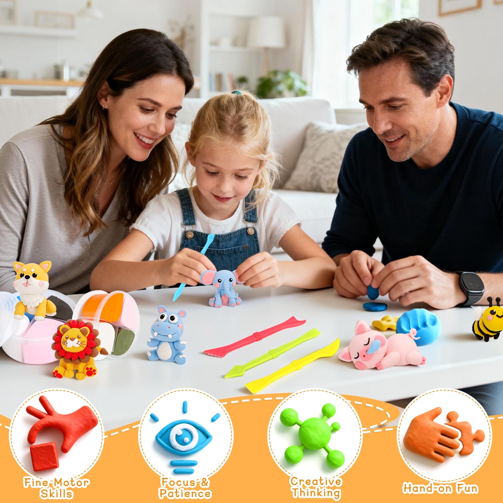 Kleikyerel step-by-step guide supports guided clay projects