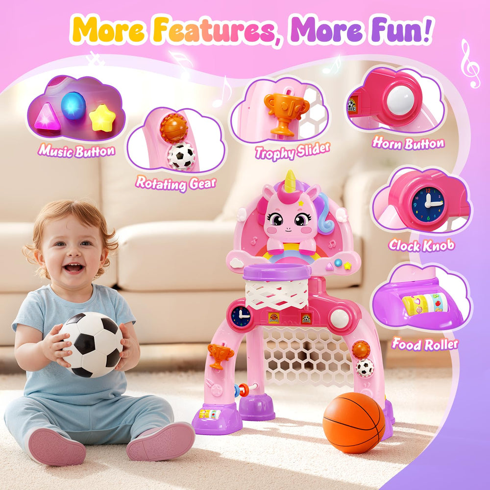 Kleikyerel toddler soccer goal for indoor fun