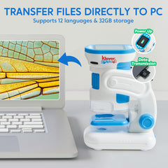 Klever Kits 2in1 prepared slides provide ready-to-use experiments for quick learning.