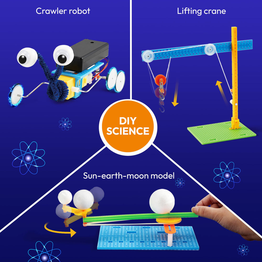 Klever Kits Bubble Maker Windmill for playful mechanism exploration.