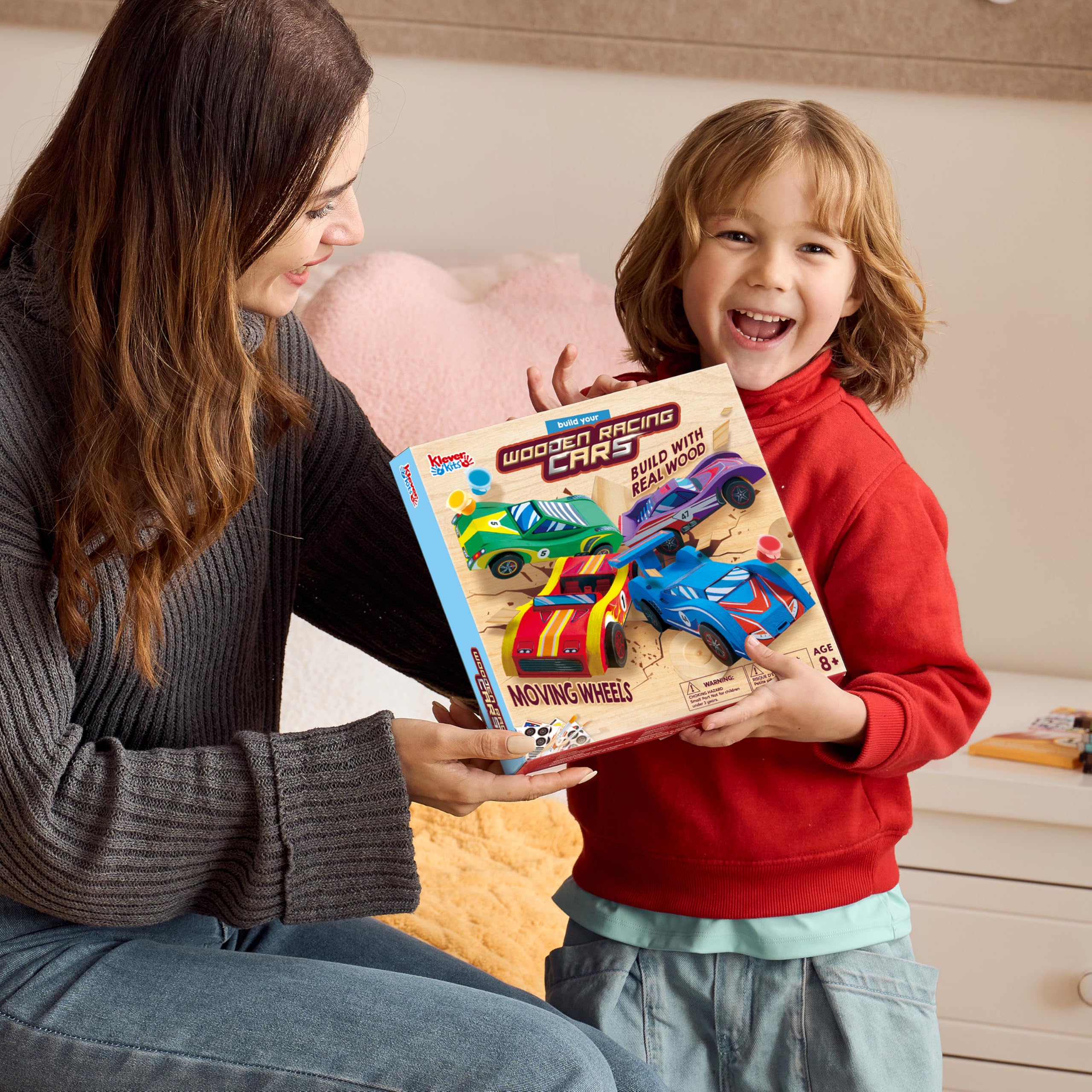 Klever Kits kids crafting session fostering hands-on creativity
