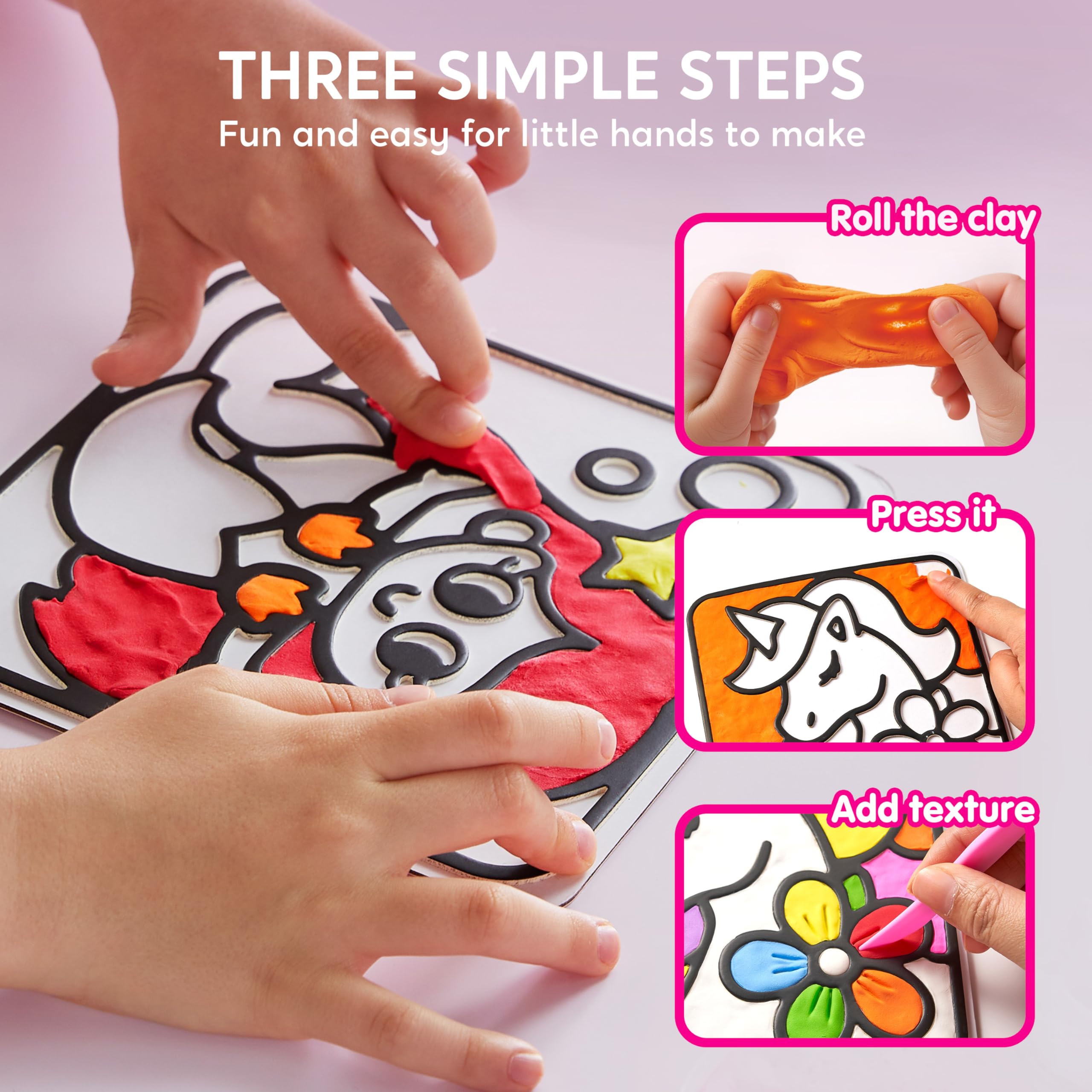 Klever Kits color pack enables vibrant, mixable clay shades for creativity.