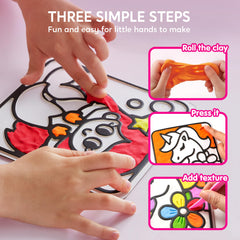 Klever Kits color pack enables vibrant, mixable clay shades for creativity.