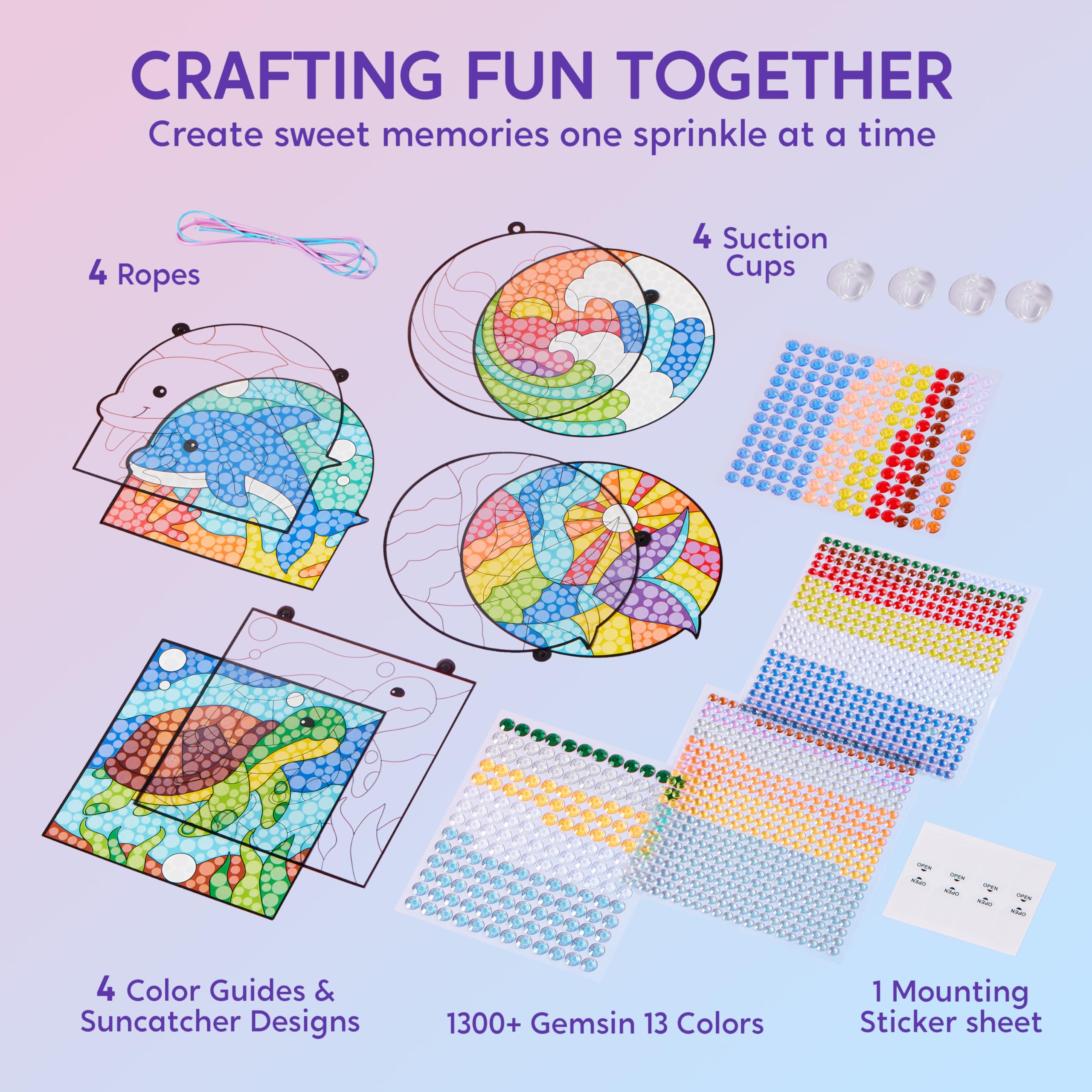 Klever Kits Dolphin Fan design encourages patient, focused crafting.
