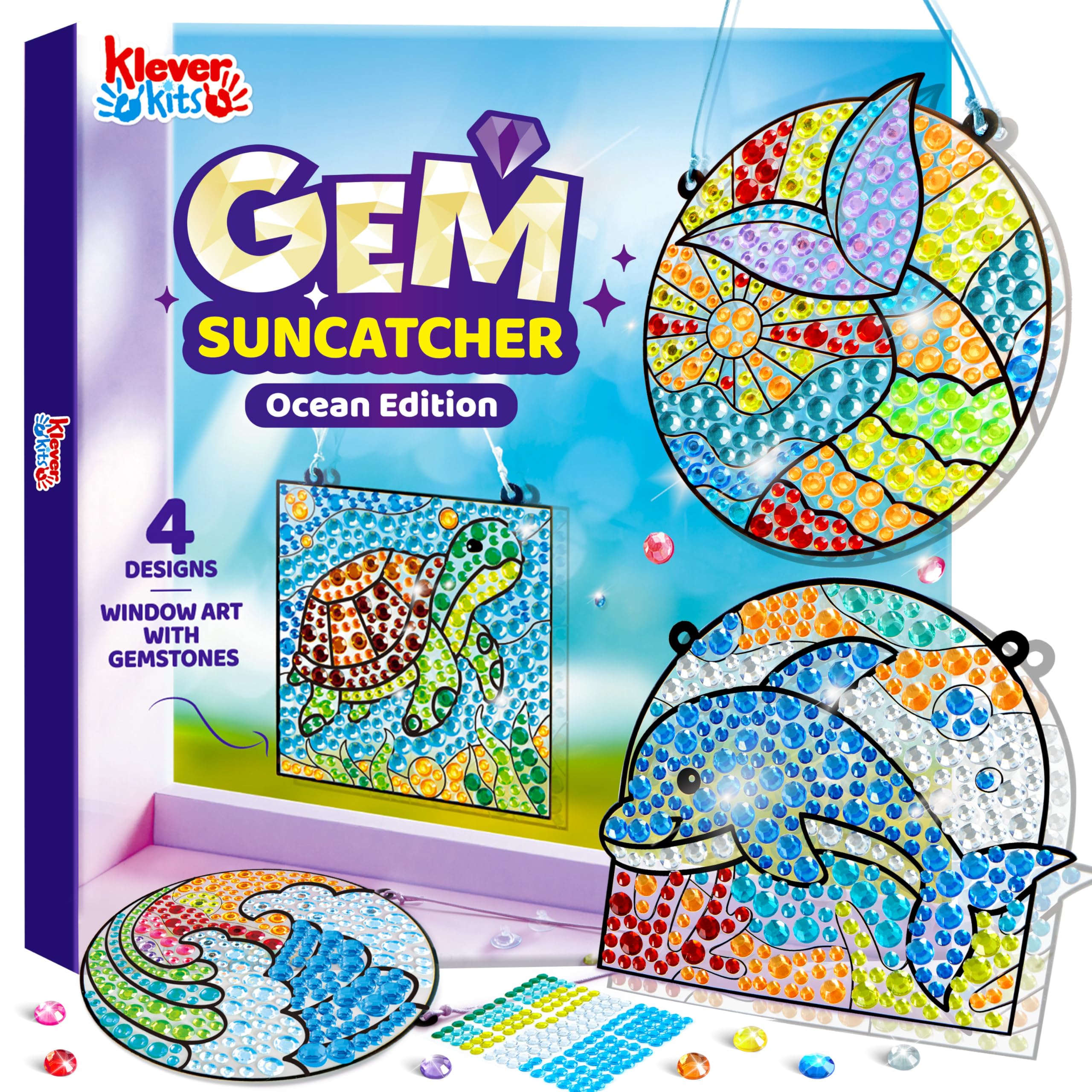 Klever Kits Sea Turtle Circle design invites focused, hands-on play.