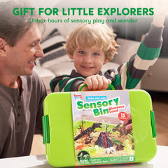 Klever Kits dino habitat setup encourages immersive playtime