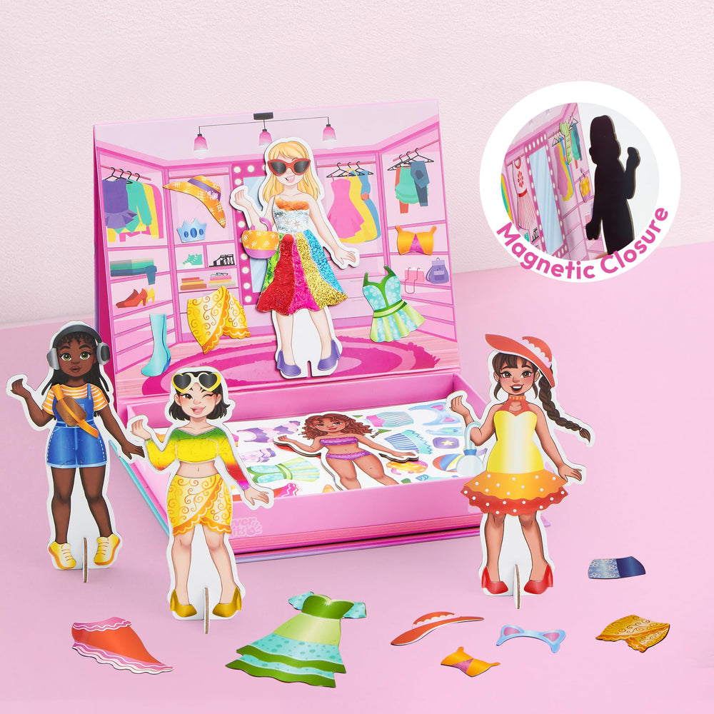 Klever Kits display box stores pieces neatly for easy access.