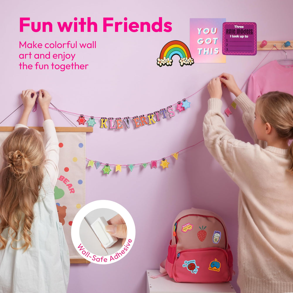 Klever Kits door-handle warnings add playful room signs