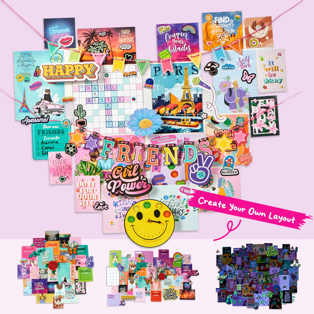 Klever Kits dream board creation supports personal space expression