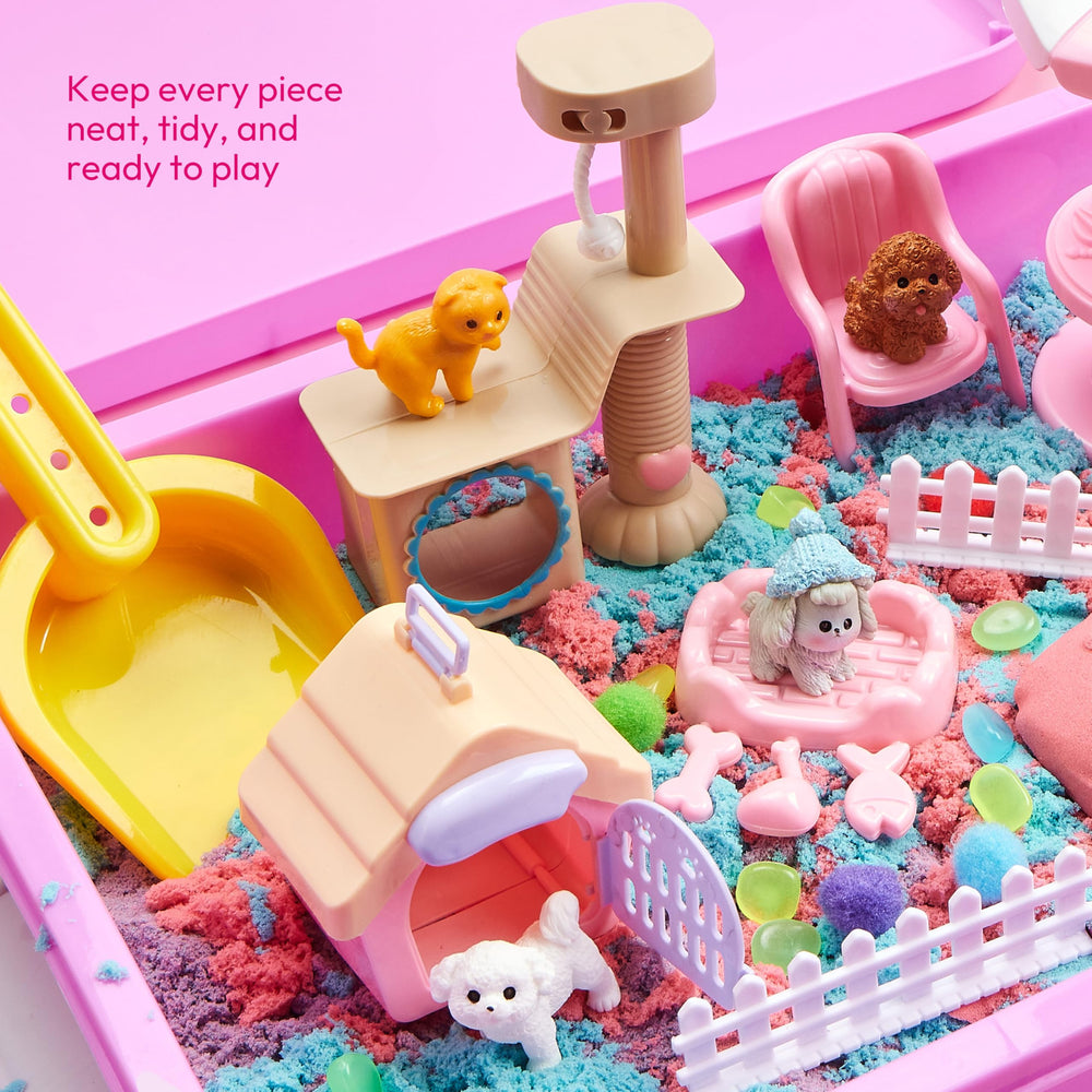 Klever Kits easy-clean design keeps cleanup quick and simple after play.