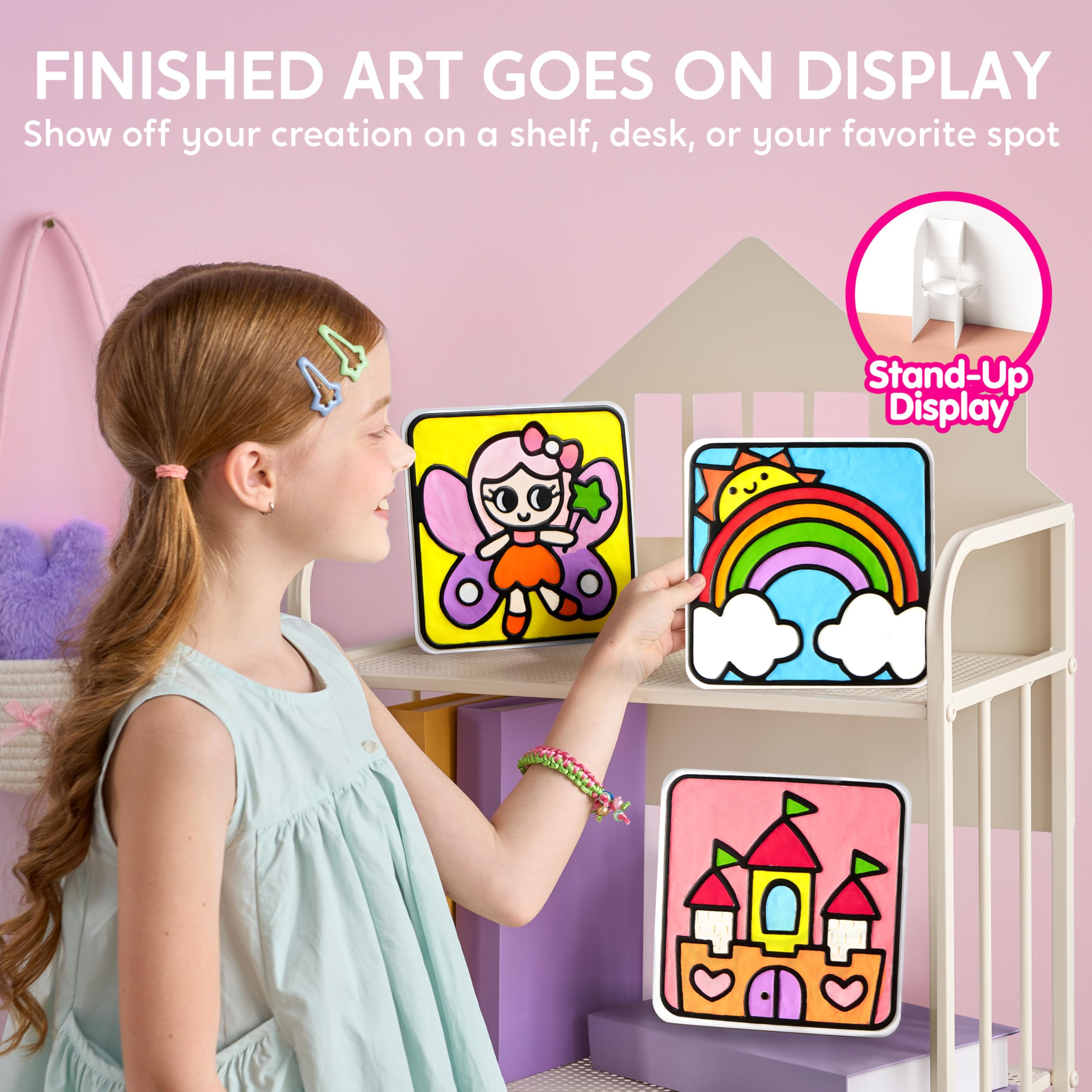 Klever Kits eight art boards offer structured projects and endless possibilities.