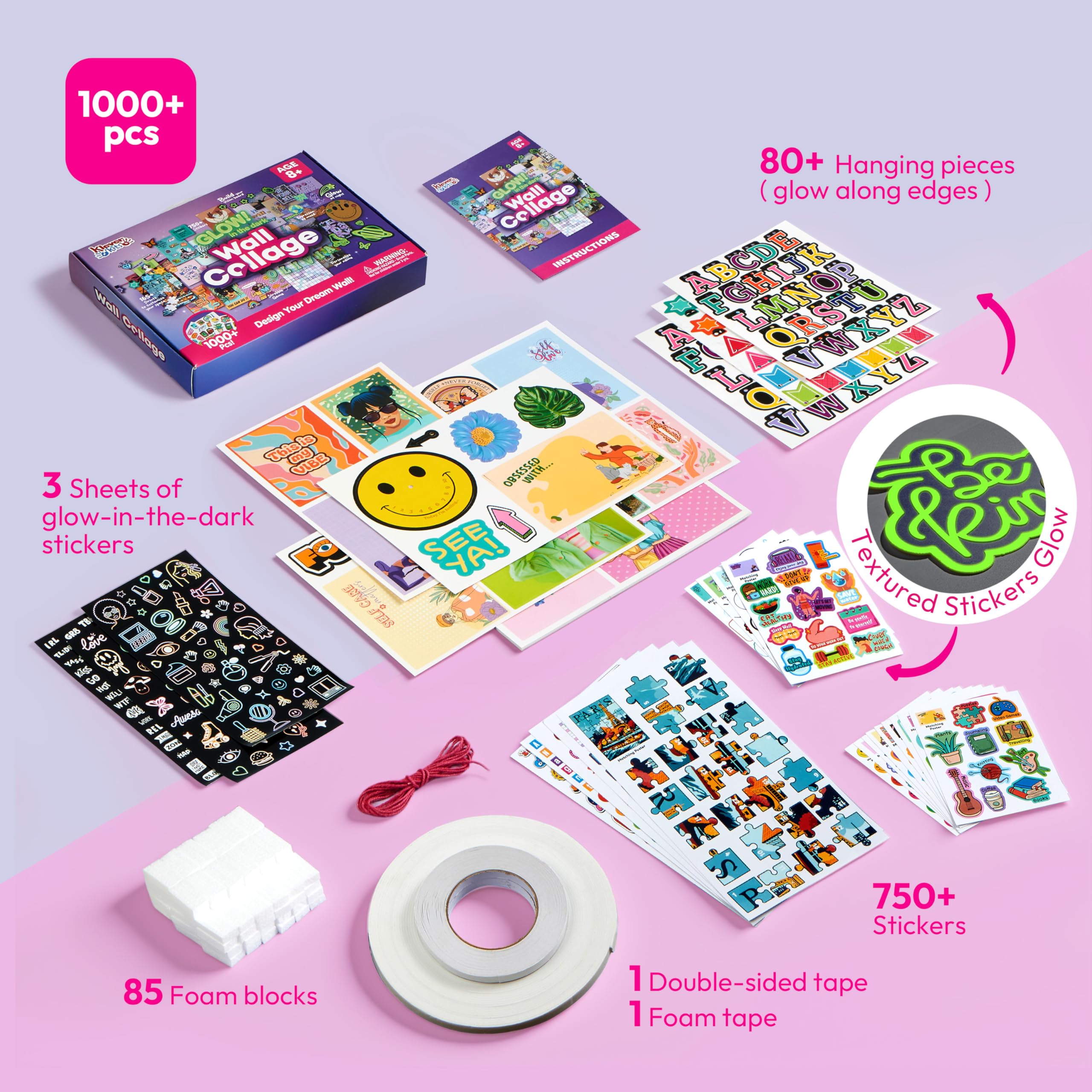 Klever Kits foam blocks and accessories fuel modular art experiments
