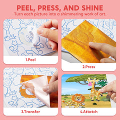 Klever Kits foil art kit makes a thoughtful gift for young creators