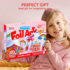 Klever Kits foil art kit instruction manual guides easy setup