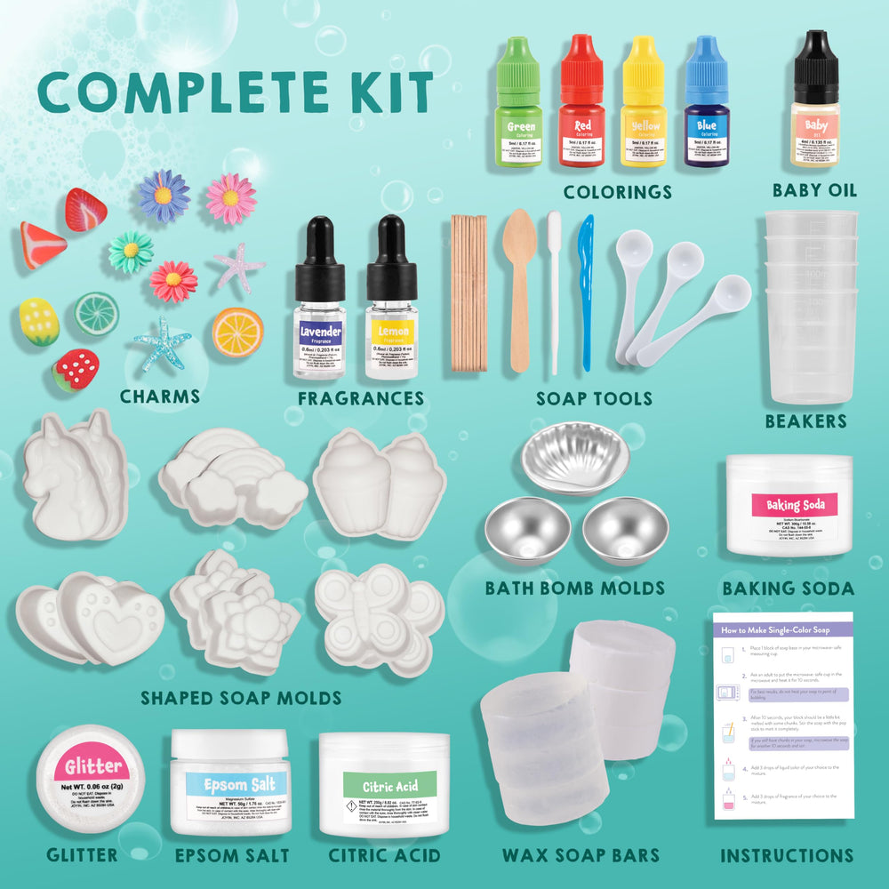 Klever Kits fragrance and coloring pack offers vibrant, kid-safe experiments