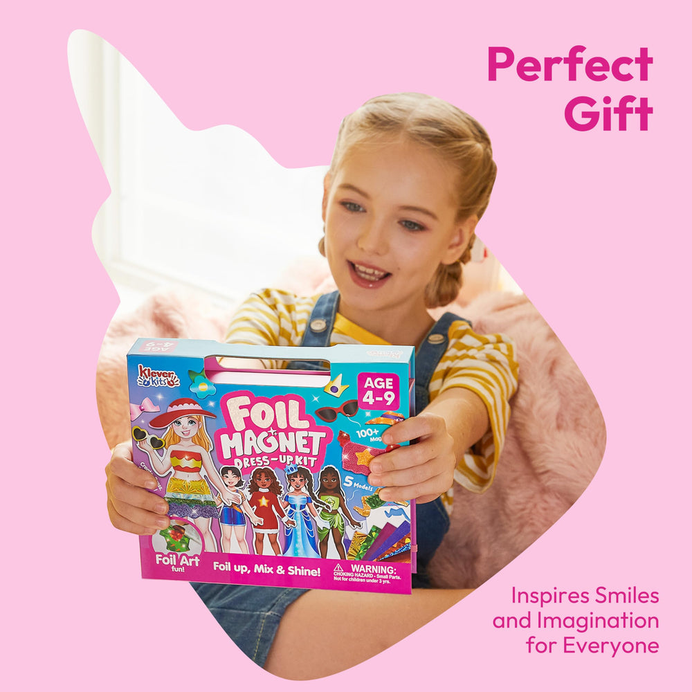 Klever Kits gift for kids makes a great birthday surprise.