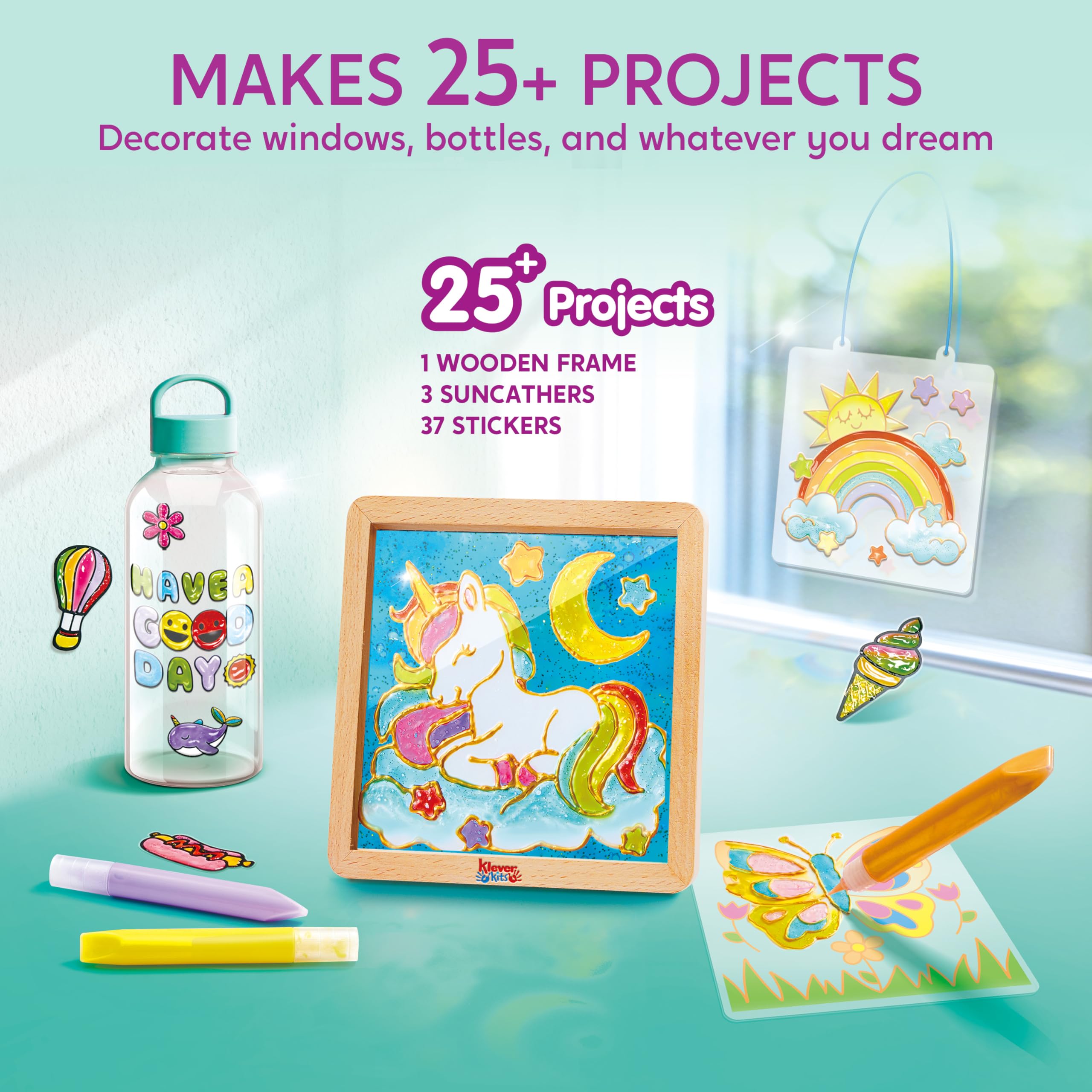 Klever Kits gift-ready packaging makes a delightful surprise for birthdays.