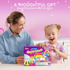 Klever Kits Glow Sand Gift Pack for kids 5+ makes a thoughtful present.