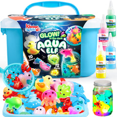 Klever Kits glow water gels illuminate imaginative play with safe glow effects.