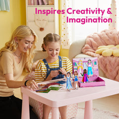 Klever Kits no-mess magnetic play keeps hands clean and creative.