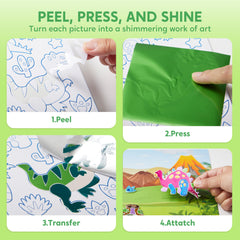 Klever Kits mess-free crafting supports independent play and simple cleanups.