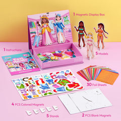 Klever Kits model boards display a mini fashion show at home.