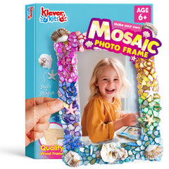 Klever Kits mosaic frame 4x6 with vibrant tiles for a personalized keepsake.