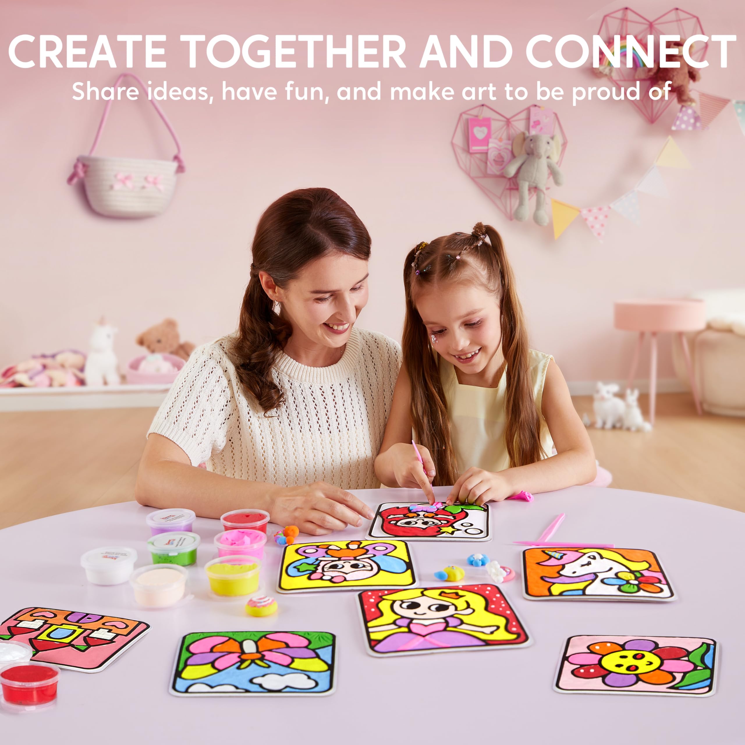 Klever Kits non-toxic materials ensure safe, screen-free crafting sessions.