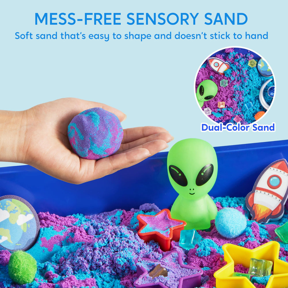 Klever Kits planets focus bin supports building tiny worlds and storytelling