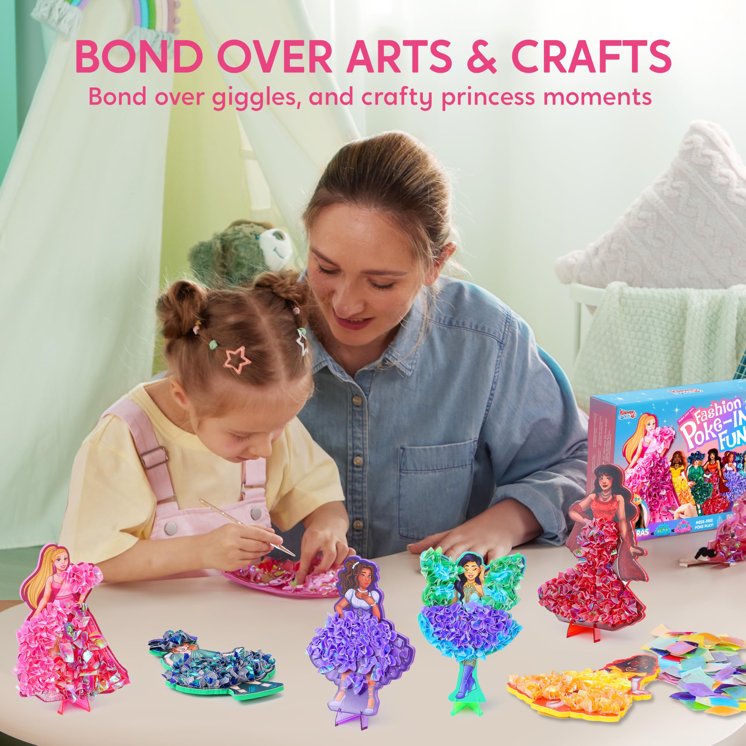 Klever Kits foam star and wand detail for extra decoration