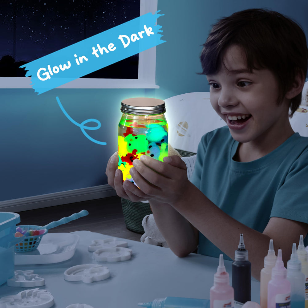 Klever Kits sea creature molds provide crisp details for durable display-worthy figures.