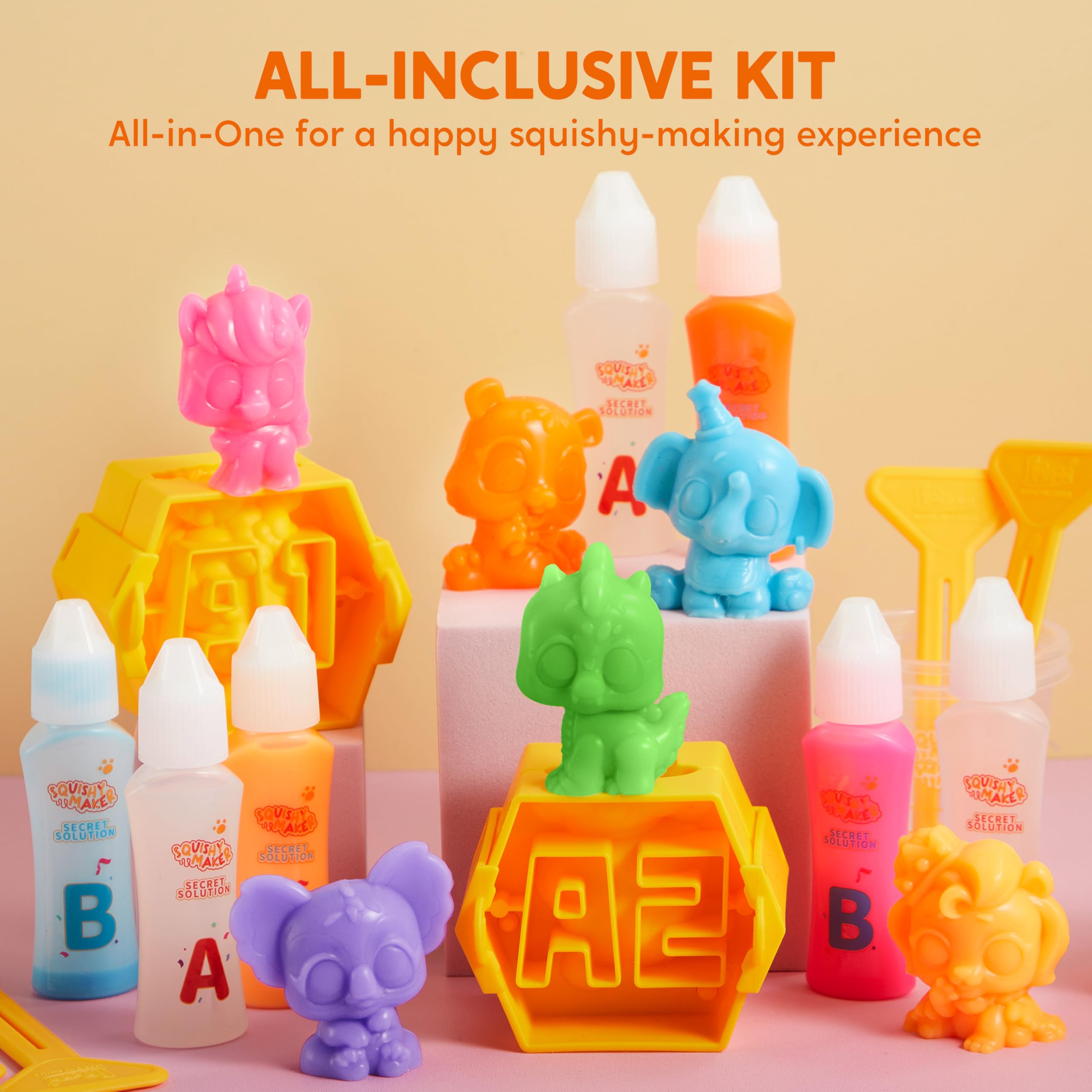 Klever Kits secret solutions A and B for safe mixing