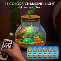 Klever Kits tactile sand for mess-free dinosaur scenes