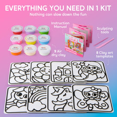 Klever Kits soft clay supports sensory play and texture exploration.