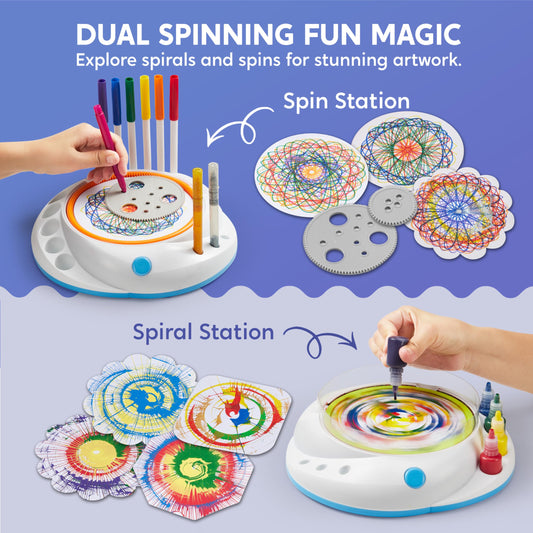 Klever Kits Spiro Art gear kit enables dynamic swirl patterns.