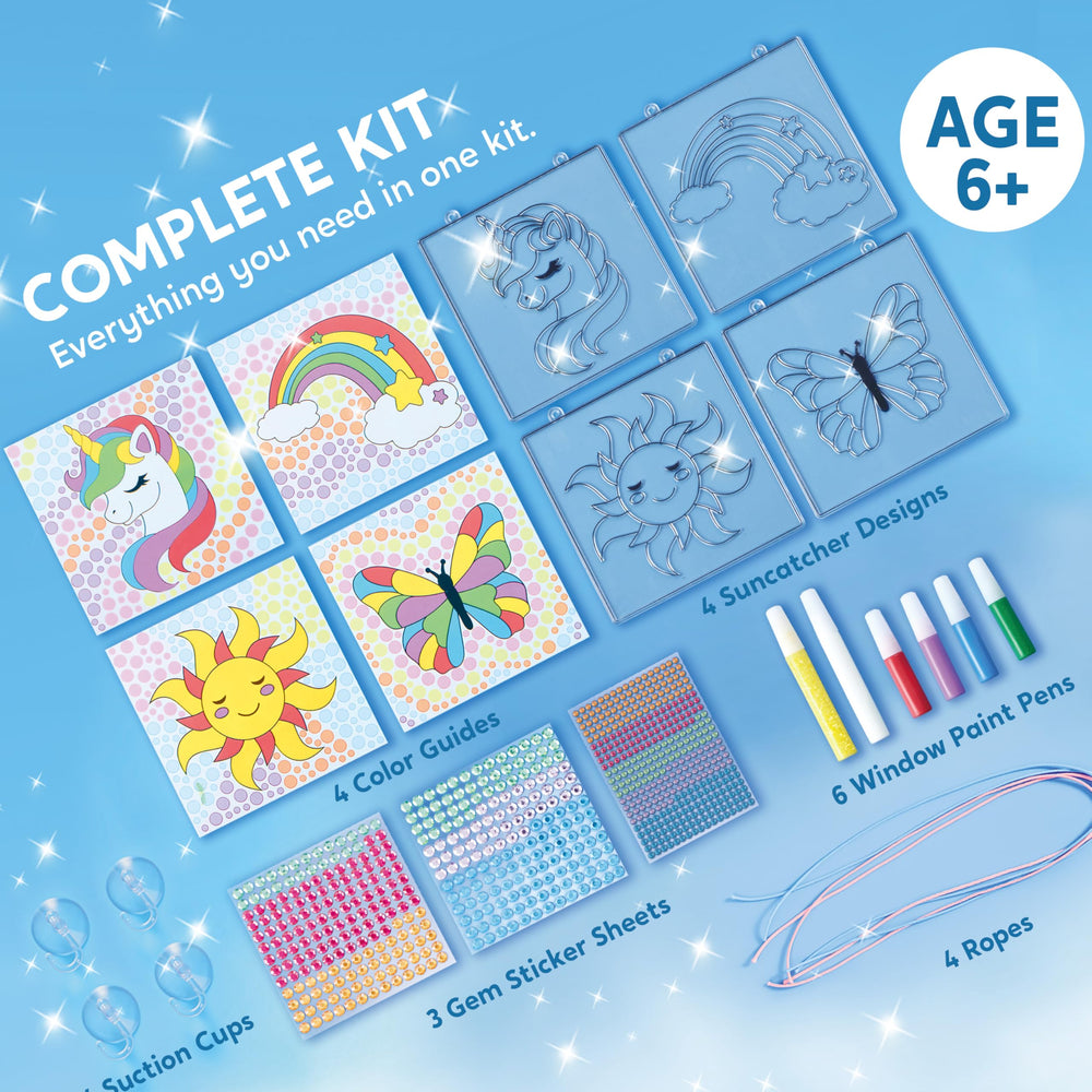 Klever Kits window art butterfly paint captures fine details for a personalized finish.