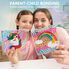 Klever Kits sun window art paint helps kids craft sunlit glow effects in windows.