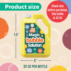 Klevly bulk bubble solution ideal for outdoor events and parties.