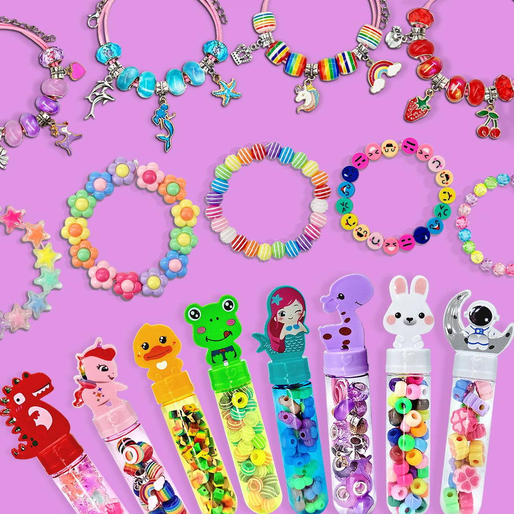 Klmars colorful bracelet wands and beads set for engaging kids crafts