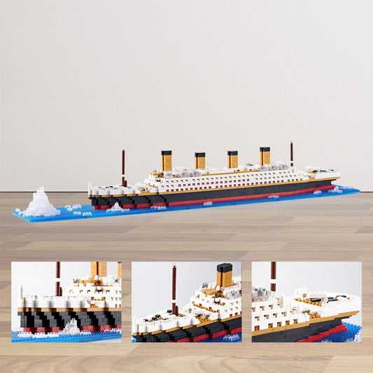 KLMEi 1872-pcs Titanic model highlights precise pieces for a satisfying, long-building project